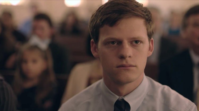 Lucas Hedges %28%22Boy Erased%22%29 Boy Erased is a 2018 American-Australian biographical drama film based on Garrard Conley's 2016 memoir of the same name. It i...